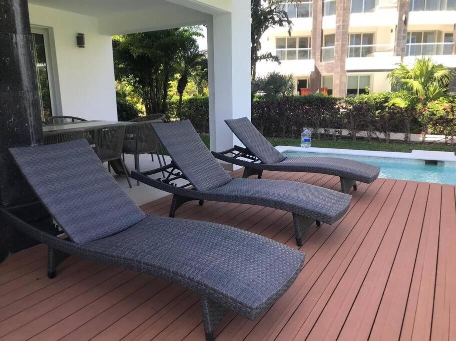 Condo/ Depa - Marea Azul - פלאייה דל כרמן מראה חיצוני תמונה